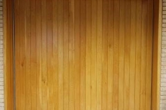 Hardwood Garage Door