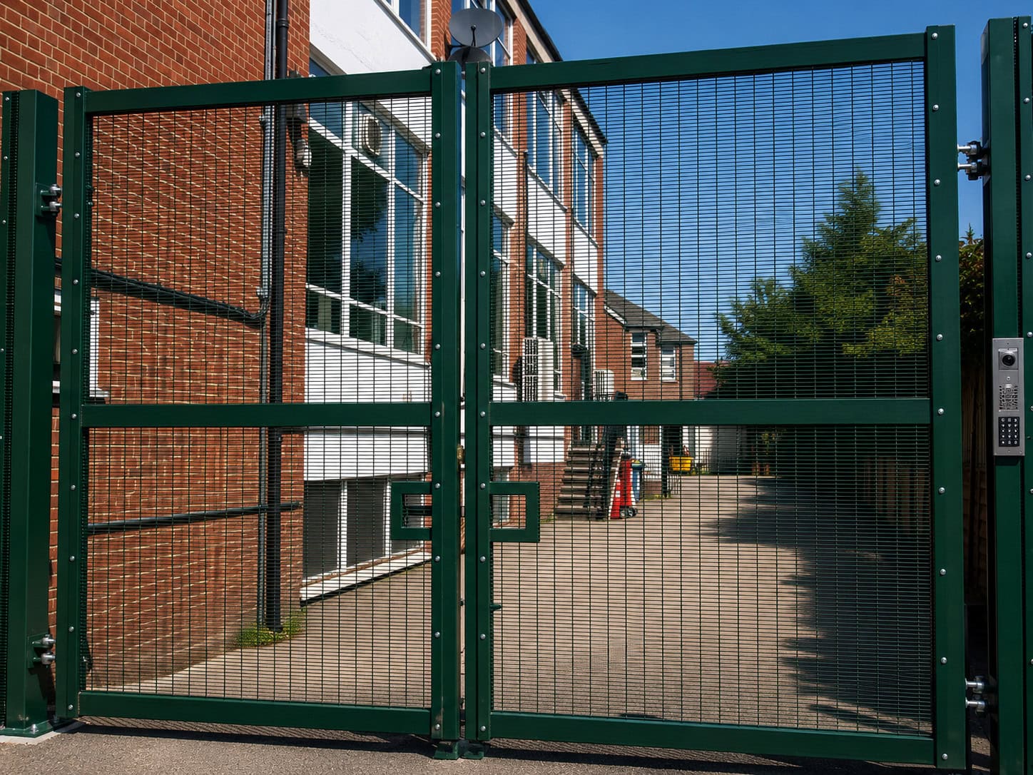 Electric Gate at School