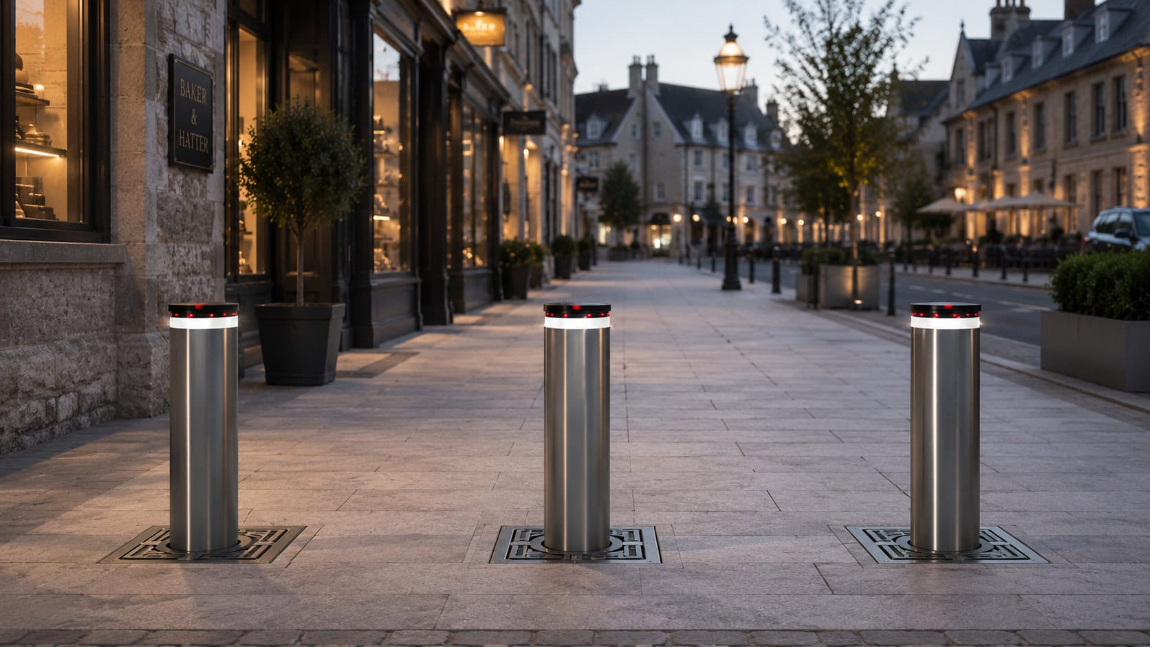 Bollard in High Street