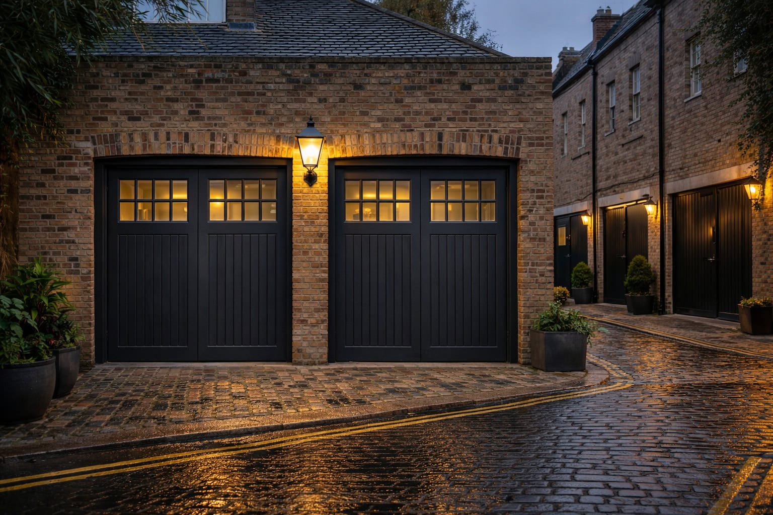 Electric Garage Door, Mews London.